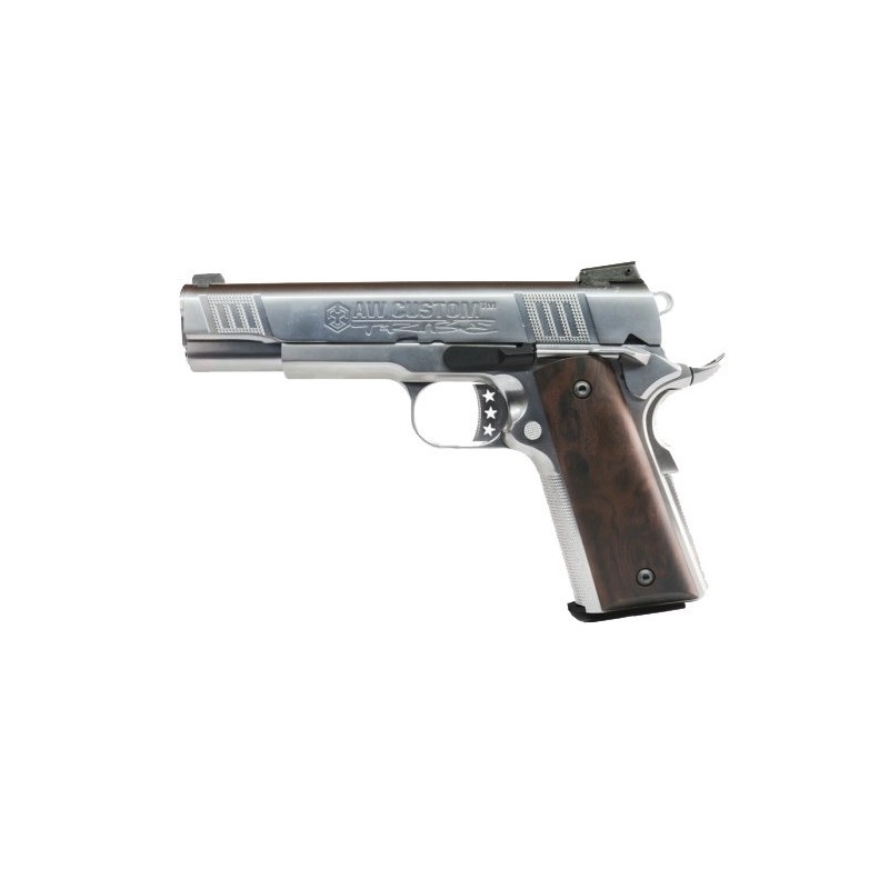 ABZAV|GBB 1911 NE3001 Silver Full Metal Gas Aw Custom