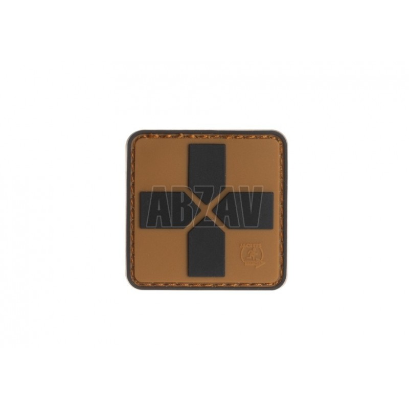 ABZAV|Red Cross Rubber Patch 40mm Coyote JTG