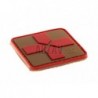 ABZAV|Red Cross Rubber Patch 40mm Coyote Red JTG