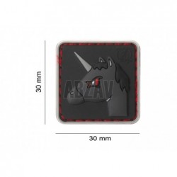 ABZAV|Angry Unicorn Rubber Patch Color JTG