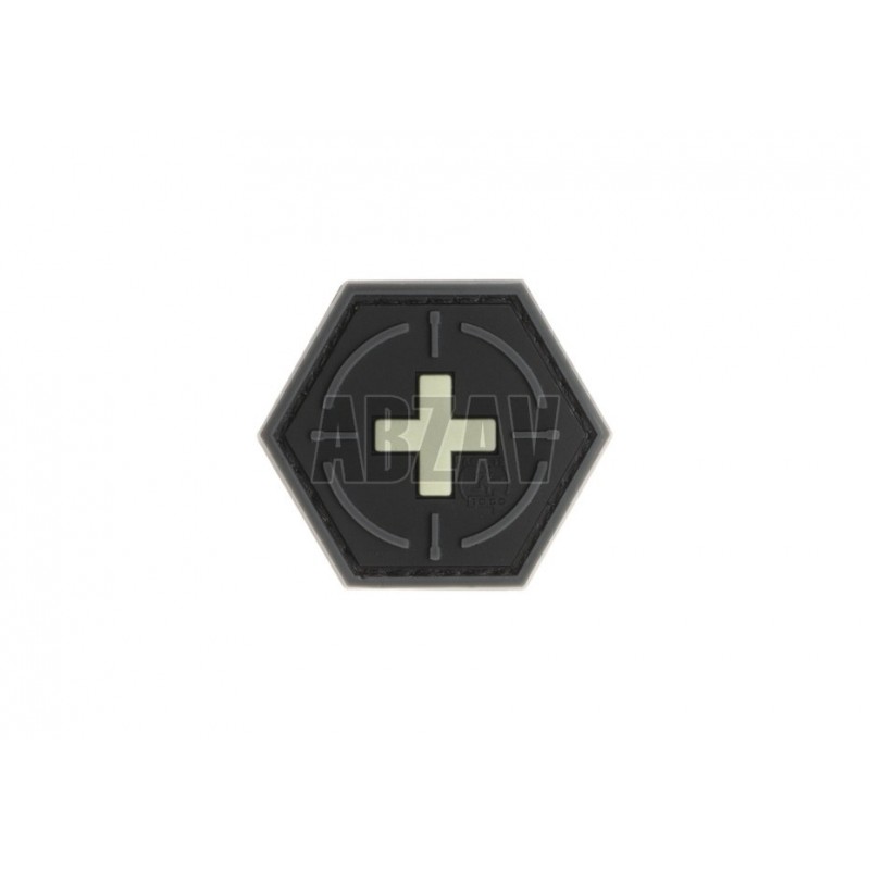 ABZAV|Tactical Medic Rubber Patch Glow in the Dark JTG