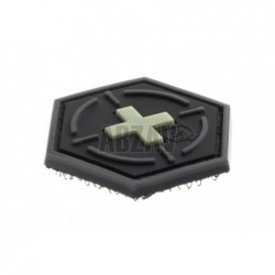 ABZAV|Tactical Medic Rubber Patch Glow in the Dark JTG