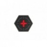 ABZAV|Tactical Medic Rubber Patch Blackmedic JTG
