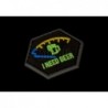 ABZAV|I need Beer Rubber Patch Blue JTG