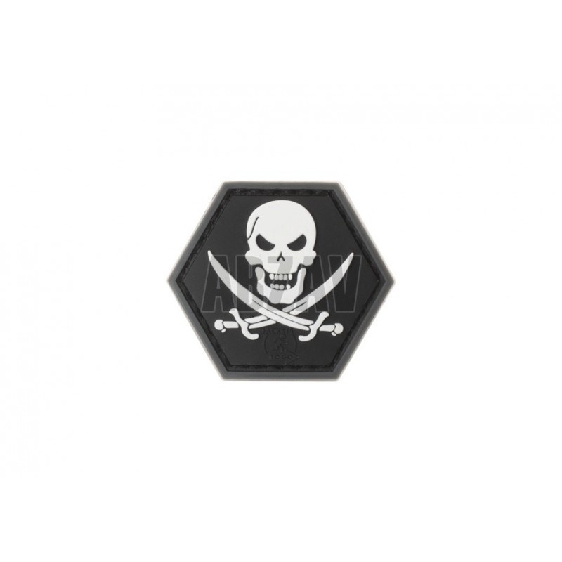 ABZAV|No Fear Pirate Rubber Patch SWAT JTG