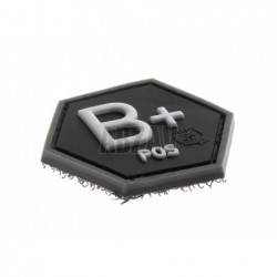 ABZAV|Bloodgroup Hexagon Rubber Patch B Pos SWAT JTG
