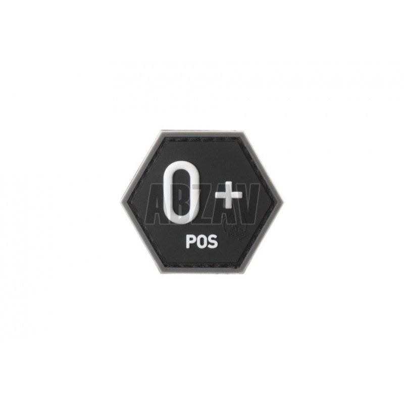 ABZAV|Bloodgroup Hexagon Rubber Patch 0 Pos SWAT JTG
