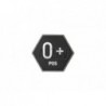 ABZAV|Bloodgroup Hexagon Rubber Patch 0 Pos SWAT JTG