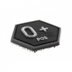 ABZAV|Bloodgroup Hexagon Rubber Patch 0 Pos SWAT JTG