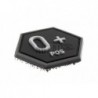 ABZAV|Bloodgroup Hexagon Rubber Patch 0 Pos SWAT JTG