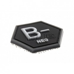 ABZAV|Bloodgroup Hexagon Rubber Patch B Neg SWAT JTG