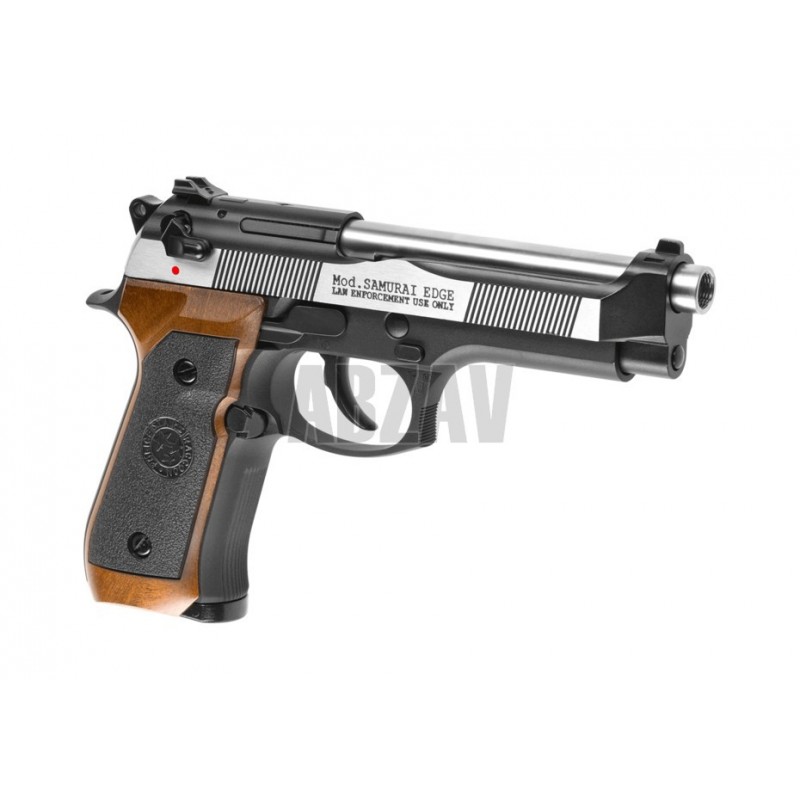 ABZAV|M92 Samurai Edge Biohazard Full Metal GBB Dual Tone WE