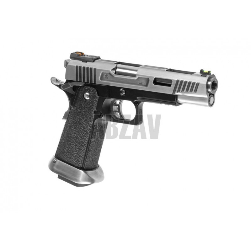 ABZAV|Hi-Capa 5.1 Force Full Metal GBB Silver WE