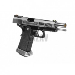 ABZAV|Hi-Capa 5.1 Force Full Metal GBB Silver WE