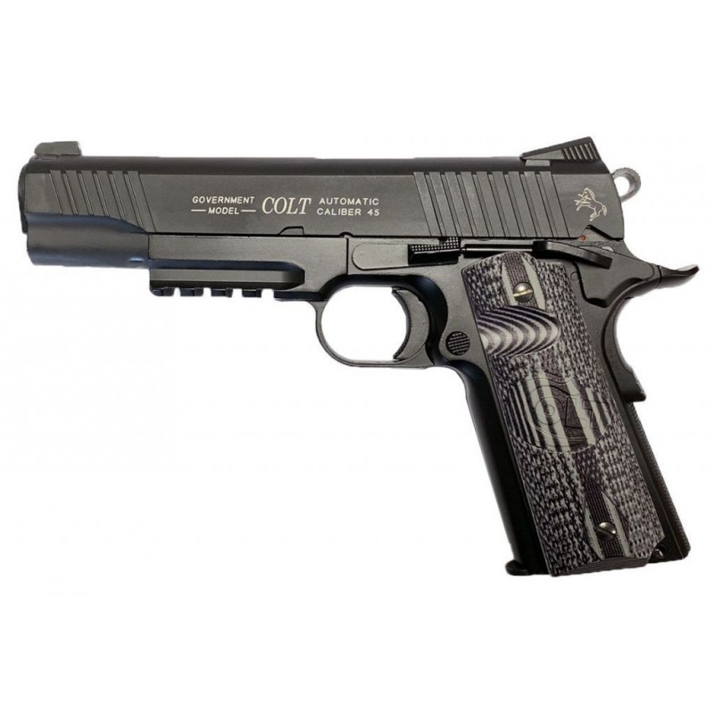 ABZAV|Colt 1911 Combat Unit Full Metal Co²
