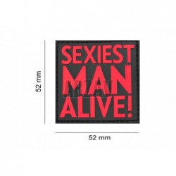 ABZAV|Sexiest Man Alive Rubber Patch Blackmedic JTG