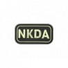 ABZAV|NKDA Rubber Patch Glow in the Dark JTG