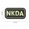 ABZAV|NKDA Rubber Patch Glow in the Dark JTG