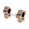 ABZAV|Tri-Side Rail 25.4mm / 30mm Mount Rings Desert Aim-O