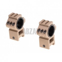 ABZAV|Top Rail 25.4mm / 30mm Mount Rings Desert Aim-O
