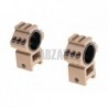 ABZAV|Top Rail 25.4mm / 30mm Mount Rings Desert Aim-O