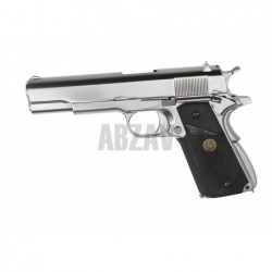 ABZAV|M1911 MEU Full Metal V3 GBB Silver WE