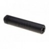 ABZAV|155mm D Type Silencer Black Metal