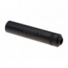 ABZAV|155mm D Type Silencer Black Metal