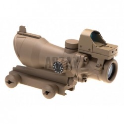 ABZAV|4x32IR Combo Combat Scope Desert Aim-O