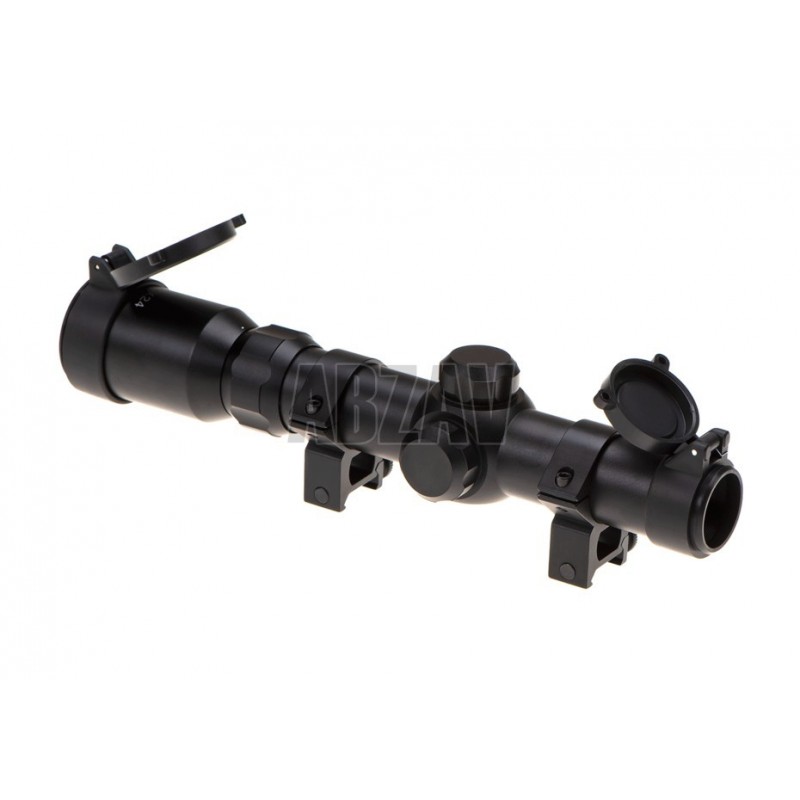 ABZAV|1-4x24 Tactical Scope Black Aim-O
