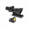 ABZAV|4x32C Combo Combat Scope Fiber Black Aim-O