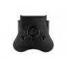 ABZAV|Double Mag Pouch for WE / KJW / TM 17/19 Black Amomax