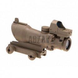ABZAV|4x32 Combo Combat Scope Desert Aim-O