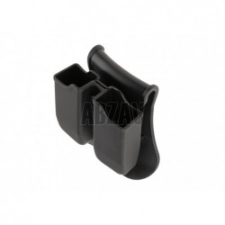 ABZAV|Double Mag Pouch for WE / KJW / TM 17/19 Black Amomax