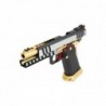 ABZAV|HX2031 Semi / Full Auto Black & Chrome GBB gas AW Custom