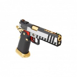 ABZAV|HX2031 Semi / Full Auto Black & Chrome GBB gas AW Custom