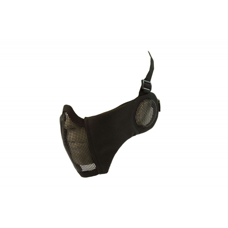 ABZAV|Steel Half Face Mask V3 Black Nuprol