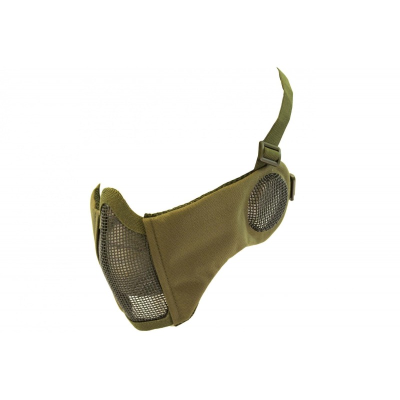 ABZAV|Steel Half Face Mask V3 OD Nuprol