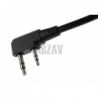 ABZAV|M51 Tactical PTT Kenwood Black Earmor