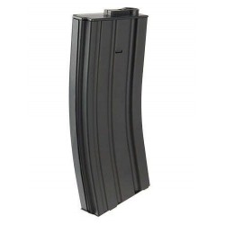 ABZAV|Magazine M4 Mid-Cap 120Rds Metal Black Lancer Tactical