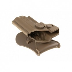 ABZAV|Paddle Holster pour WE / KJW / KWA / TM M9 Dark Earth Amomax