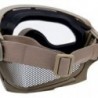 ABZAV|Pilot Mask With Glasses Tan