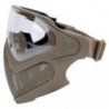 ABZAV|Pilot Mask With Glasses Tan