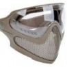 ABZAV|Pilot Mask With Glasses Tan