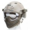 ABZAV|Pilot Mask With Glasses Tan
