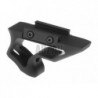 ABZAV|CNC Picatinny Short Angled Grip Black Metal