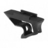 ABZAV|CNC Picatinny Short Angled Grip Black Metal