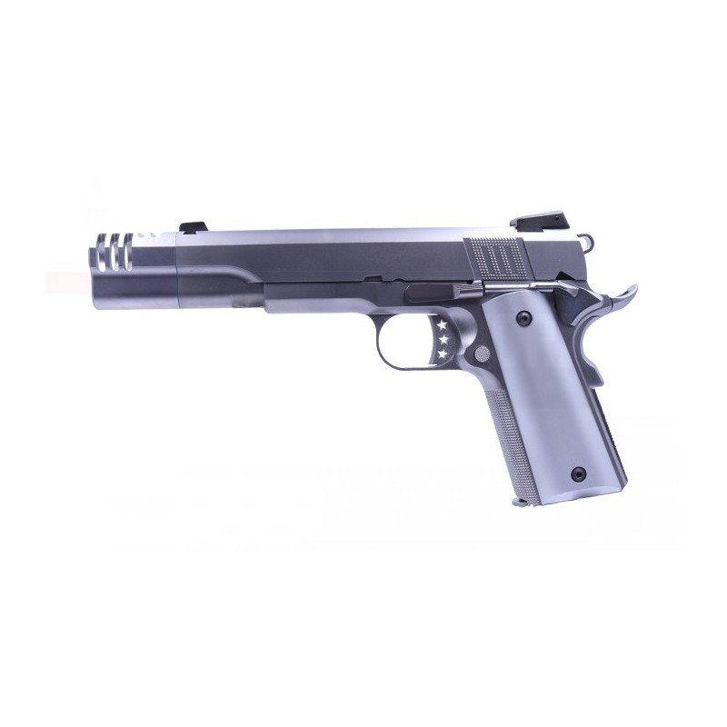 ABZAV|1911 NE3101 Full Metal Silver Gaz Aw Custom