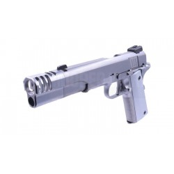 ABZAV|1911 NE3101 Full Metal Silver Gaz Aw Custom