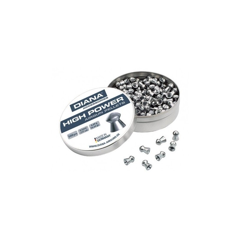 ABZAV|High Power Pellets 4.5mm 400pcs Diana